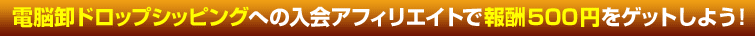 �d�]���h���b�v�V�b�s���O�ւ̓���A�t�B���G�C�g�ŕ�V500�~���Q�b�g���悤�I